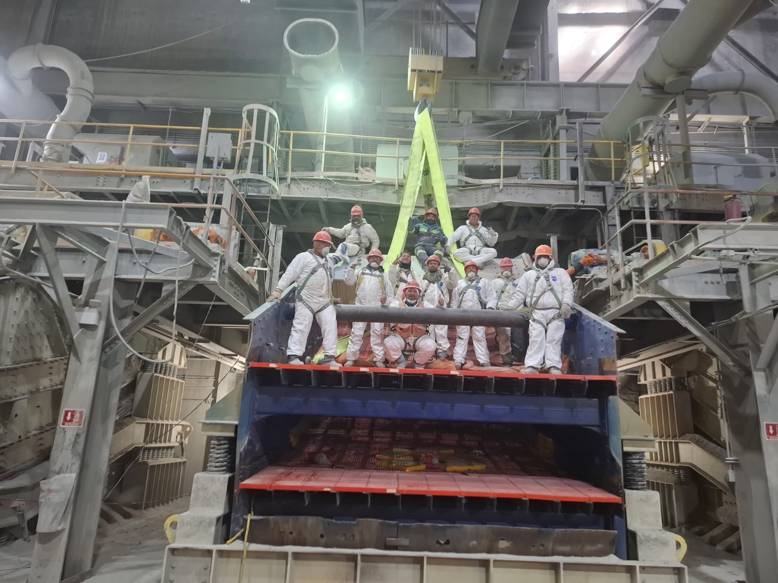 Equipo de ingenieros industriales de HM