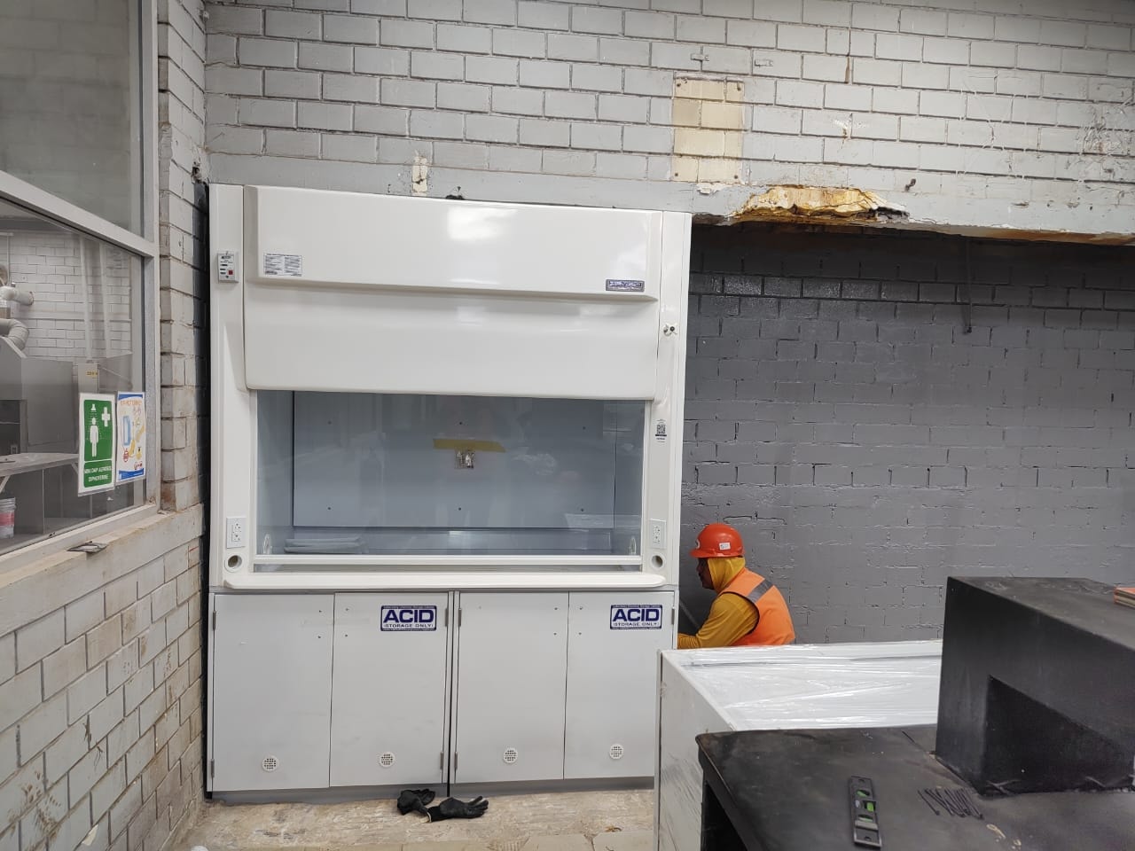 Instalación de campana de extracción
