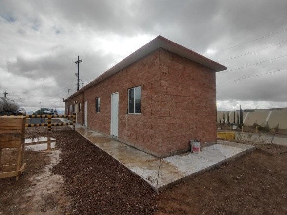 Módulo de block de piedra terminado